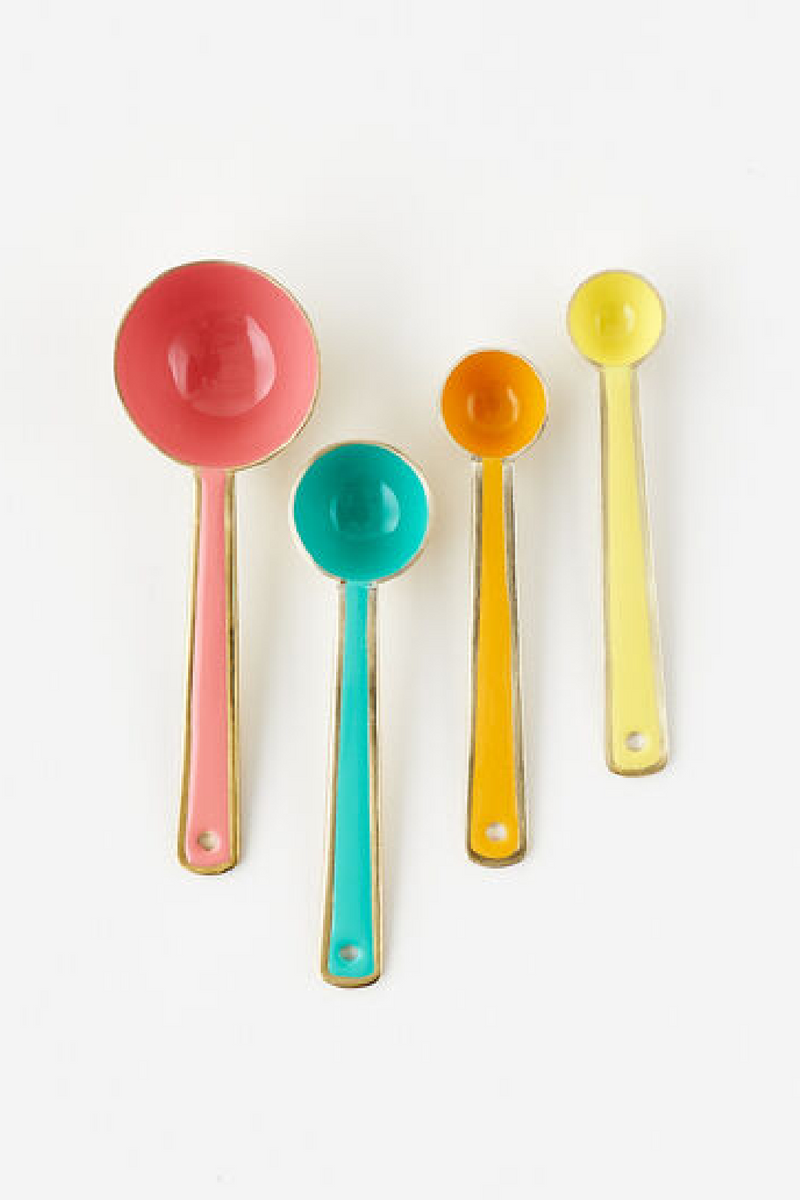 Colorful PLASTIC MEASURING SPOON Set -  Israel