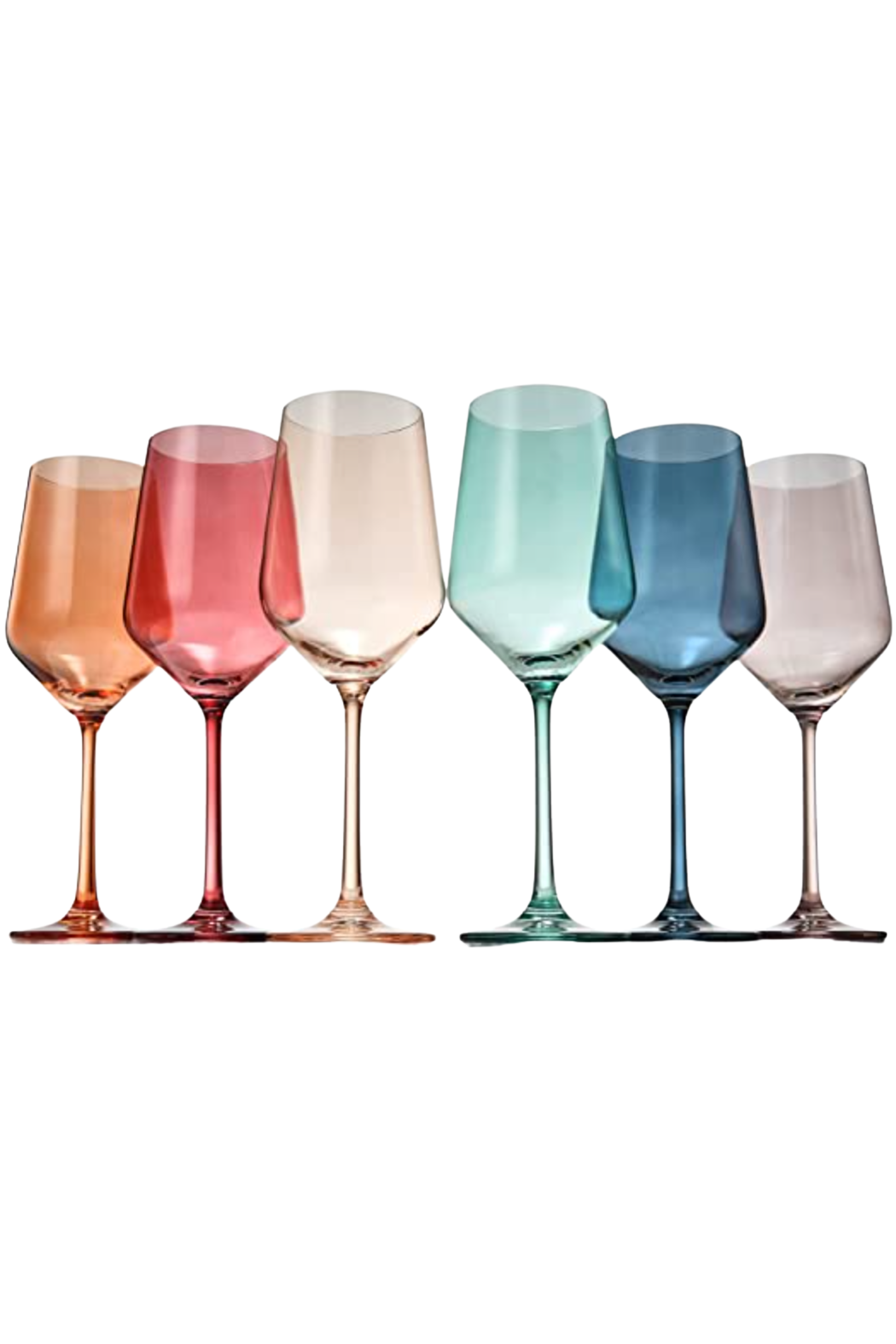 Colored Wine Glass 