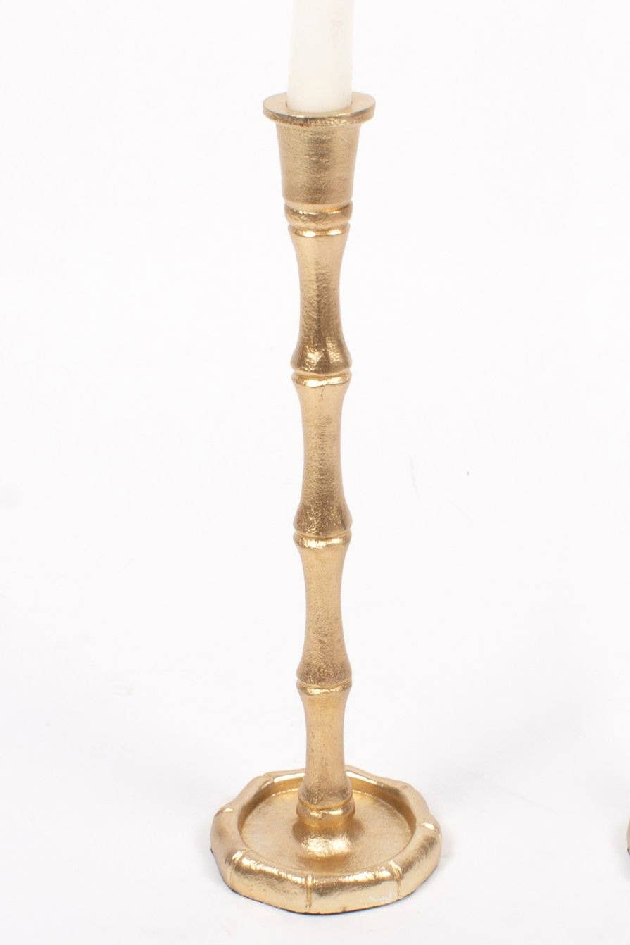 Vintage Large Brass Candlestick Holder – The Dune Market