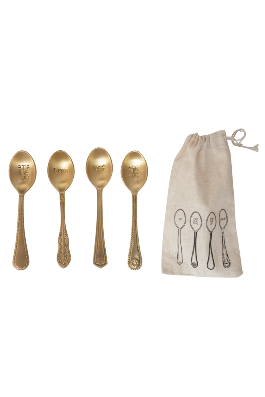 Sass & Belle Bamboo Measuring Spoons - Set of 4