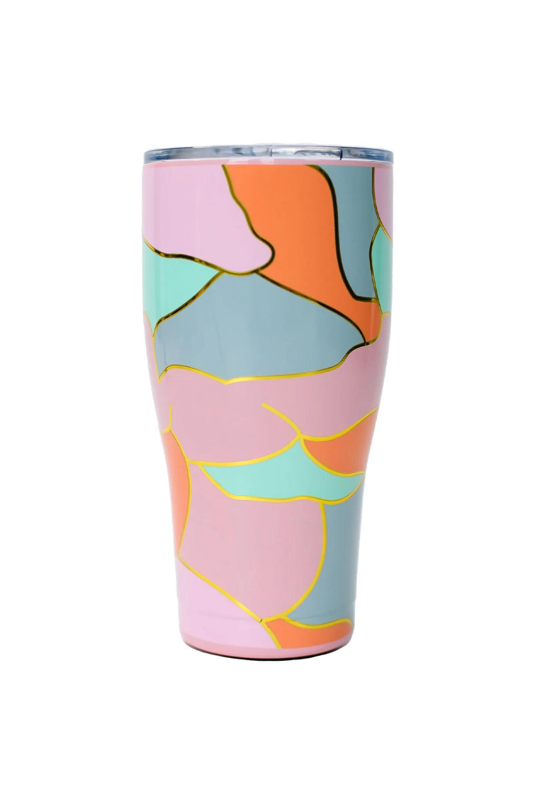 40oz Tumbler Cup with Handle - Confetti Print, Insulated Drinkware/Ice  Trays