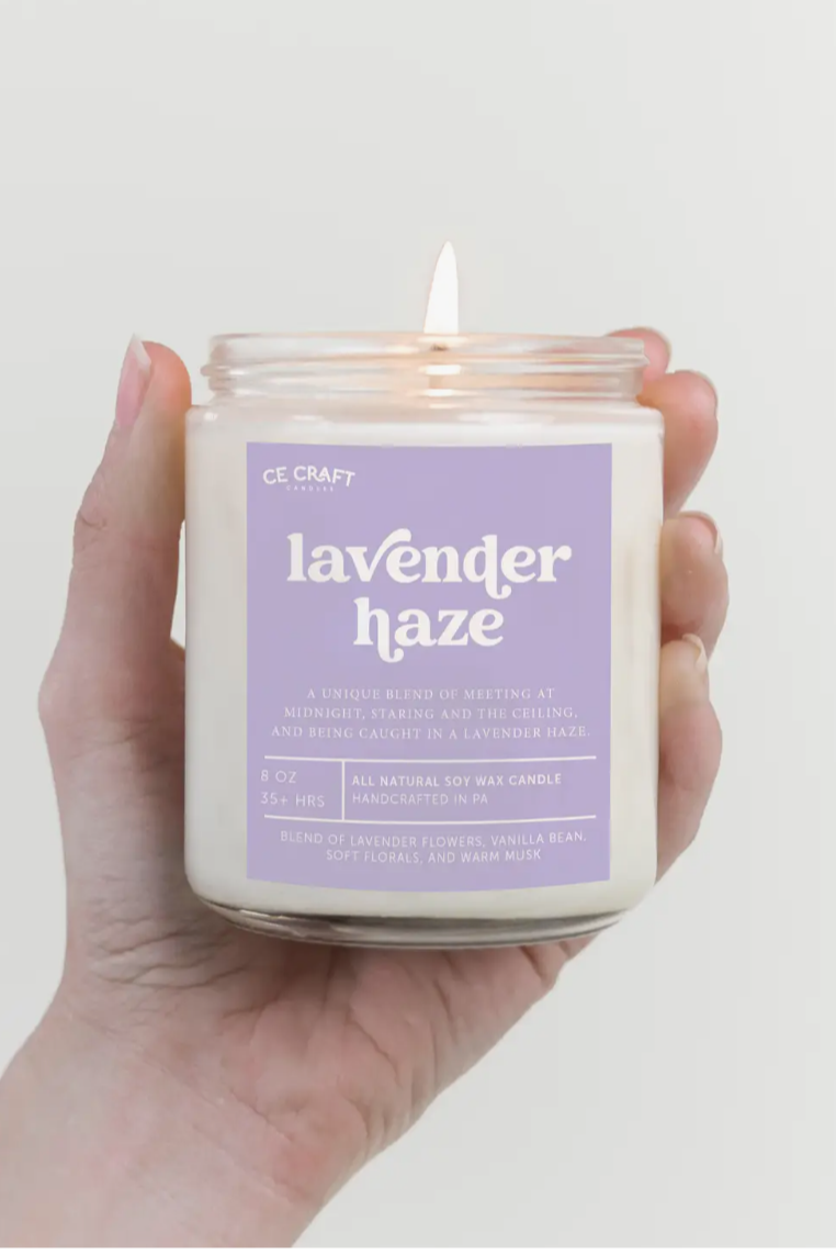 NIB Taylor Swift Lavender Haze Candle WITH MATCHES store