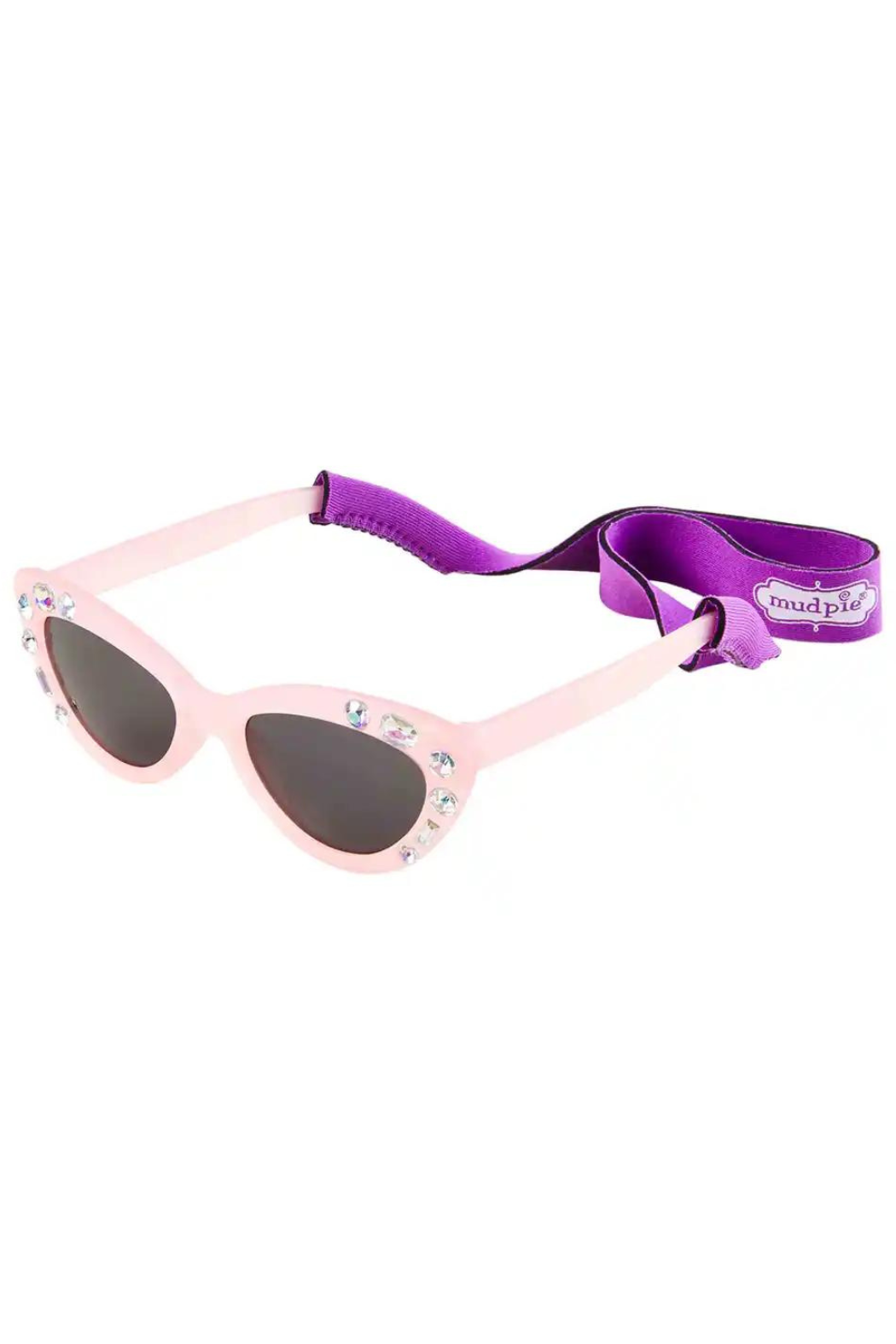Mud Pie Pink Hat & Sunglasses Set