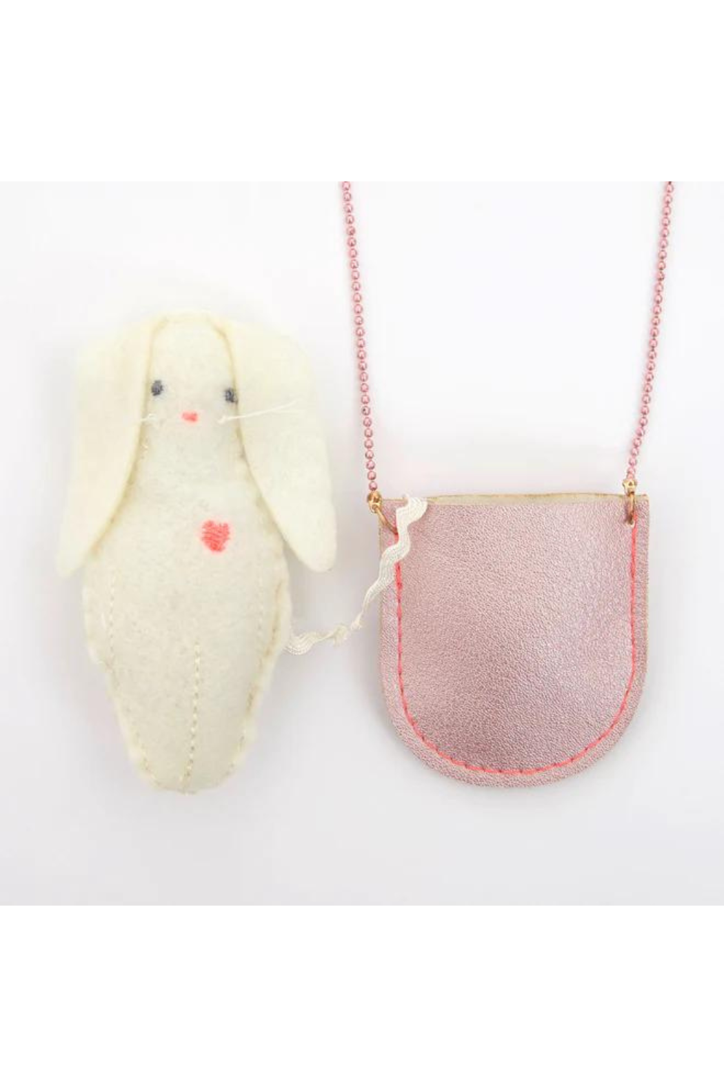  KESYOO 4pcs Necklace Bunny Gifts Bunny Decor Simple Necklace  Play Jewelry for Little Girls Age 3 Moon Ornament Girls Jewelry Ages 4-6  Small Necklace Rabbit on The Moon Necklace Blue Charm 
