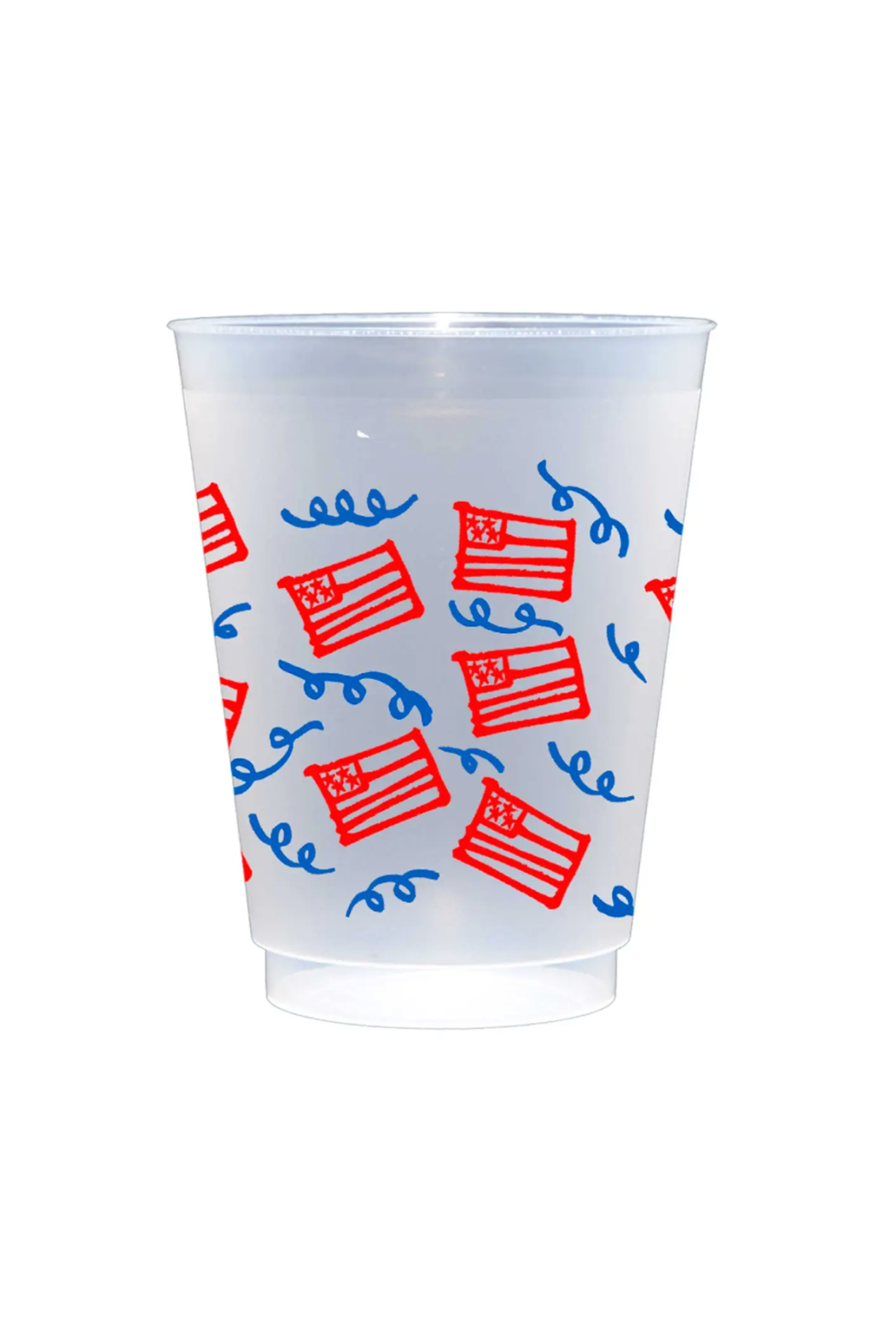 Personalized Styrofoam Cups - July 4th - Patriotic Summer BBQ